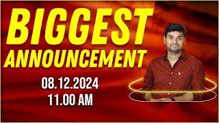 BIGGEST ANNOUNCEMENT | PRAVEEN SIR