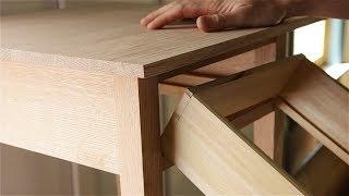 Anatomy of an End Table and Drawer