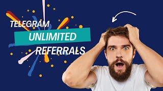 #8 HOW TO GET UNLIMITED REFERRALS OF TELEGRAM| GET UNLIMITED WEBSITE VIEWS | CHANNEL SUBSCRIBERS