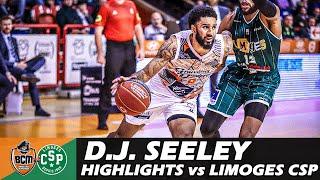 D.J. SEELEY • CRAZY Game Highlights (24 PTS) vs Limoges CSP