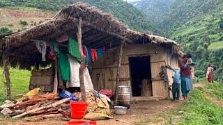 Nepali Mountain Village Life | Daily Activities Of Himalayan Village People Life | Real Nepali Life