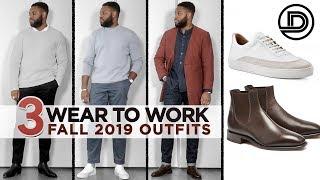 MEN'S WEAR TO WORK OUTFITS | Fall 2019 Try On Haul | Outfit Inspiration