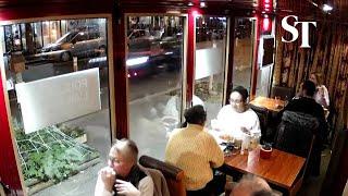 CCTV video shows Tesla speeding through Paris street before fatal crash