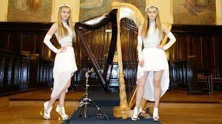BILLY IDOL - White Wedding (Harp Twins) ELECTRIC HARP ROCK