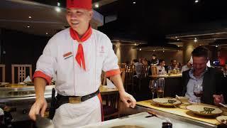 Highlights from a visit to Benihana in London, UK