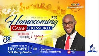 Tuesday Evening | Homecoming Campgressoree | Pastor Sadekie Beckford | EJC Virtual | Dec 17  5:30 PM