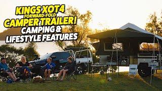 Adventure Kings XOT4 Forward-Fold Camper Trailer Lifestyle Features