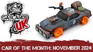 Gaslands UK Car Of The Month Review and Winners: November 2024