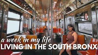 a week in my life living in the SOUTH BRONX