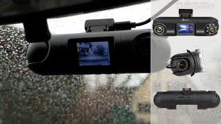 Double dachcam caméra de bord pour filmer devant et à l'intérieur de la voiture [PEARLTV.FR]