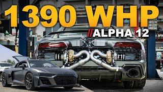 Stealth Alpha 12 Audi R8 Build | 1390whp STOCK MOTOR!!!