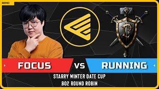 WC3 - [ORC] FoCuS vs RUNNING [HU] - Bo2 Round Robin - Starry Winter Date Cup