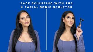 FACE SCULPTING WITH THE K FACIAL SONIC SCULPTOR | Yasmine Hahn