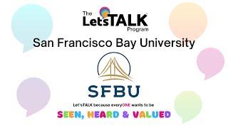 Let'sTALK Program at San Francisco Bay University