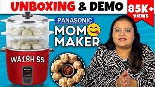 Panasonic WA18H SS Momo Cooker | Unboxing & Product Demo | Hindi |Electronics By Raverz