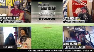 MORNING MAYHEM LIVE FROM THE OAKLAWN HOT SPRINGS STUDIOS