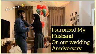 Wedding Anniversary Pr Waleed Ka Reaction ️ | Kuch Aesy Tyari Ki Surprise Ki ️