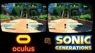 Sonic Generations VR - (Oculus Rift / Oculus Quest Link) - Gameplay Vorpx