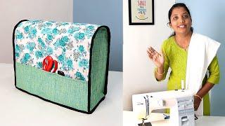 Easy Sewing Machine Cover Making at Home by Sonali's Creations