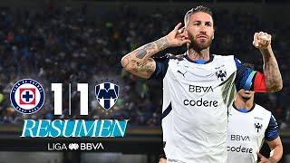 CRUZ AZUL 1-1 MONTERREY J11 | Gol de Ramos y empate intenso | Clausura 2025