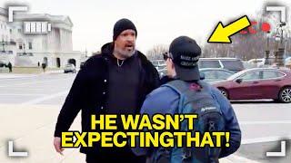 Watch BRAVE Capitol Officer STAND HIS GROUND Against Jan 6 Rioter