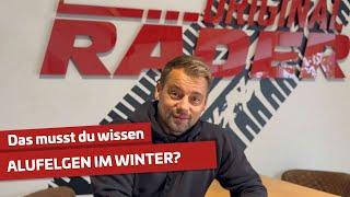 Alufelgen im Winter: Alles, was Du wissen musst