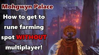 How to Get to Mohgwyn Palace WITHOUT Invading! - Elden Ring (Consecrated Snowfield Portal Location)