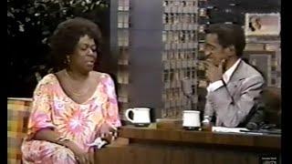 Sammy Davis Guest Hosts the Tonight Show with Sarah Vaughn