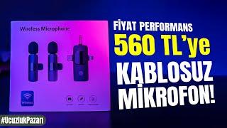 560 TL'ye Kablosuz Yaka Mikrofonu İncelemesi!