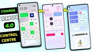 Change realme UI 4.0 Control Center Style | Quick Access Feature | realme UI New Hidden Feature