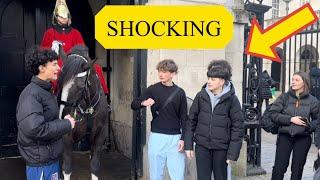 Silly Idiots Hit The King’s Guard Horse, When This Happened!!!