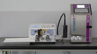 Automatic Wire Cutting Stripping and Ink-jet Marking Machine