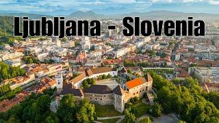 Exploring Ljubljana, Slovenia: A Drone's Eye View of the Green Capital