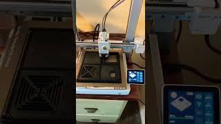 Bambu Lab A1 Printing a Revised Control Box Cover