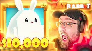 RECORD WIN ON FAT RABBIT SLOT! (INSANE $10,000 SLOT BONUS OPENING)