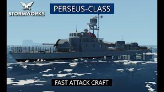 Stormworks: Build & Rescue - Perseus-Class Fast Attack Craft - Showcase Video