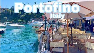Portofino, Italy  - Summer 2024 - 4K 60fps HDR Walking Tour