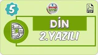 5.Sınıf Din | 1.Dönem 2.Yazılıya Hazırlık