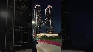 Dubai beautiful city view  !! Dubai vibes in night