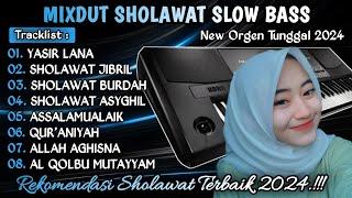 MIXDUT SHOLAWAT SLOW BASS || SHOLAWAT ORGEN TUNGGAL 2024 || ORGEN TUNGGAL SLOW BASS