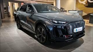 NEW 2025 Audi Q6 e-tron in Magnetic grey