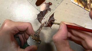 How to Paint Wings on Minatures