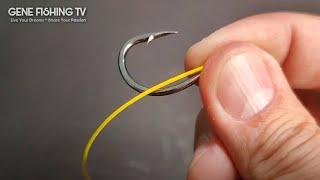 The Most Powerful Fishing Knot to Tie Hooks, Swivel, Snaps & Sinker