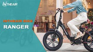 INTHEAIR Ranger Folding Electric 750W Fat Tire Bike