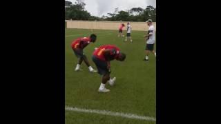 Entraînement des Lions Indomptables du Cameroun de ce mardi 30 aout 2016