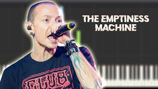 Linkin Park - The Emptiness Machine | Instrumental Piano Tutorial / Partitura / Karaoke / MIDI