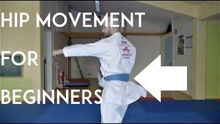 HIP movement for BEGINNERS - karate basics - TEAM KI