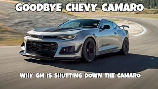 Saying Goodbye To The Chevy Camaro: Here's when it will be back