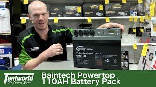 Baintech Powertop 110AH Battery Pack Complete Function Rundown