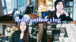 finishing a draft and a Black Friday Sale // indie author vlog